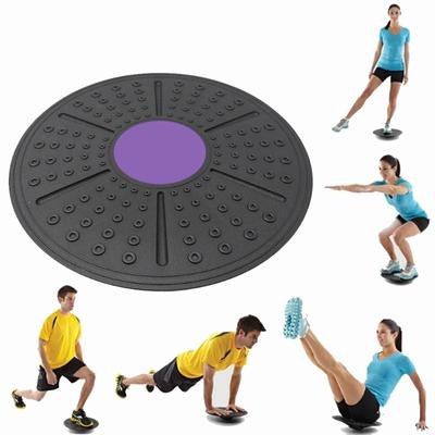 Yoga Denge Tahtası Fitness Ekipmanları ABS Twist Tahtaları Twist Egzersizi için 360 Derece Dönüşü Destekler Yük Taşıyan 150kg Disk
