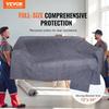 Moving Blankets, 72" x 54", 21 lbs/dz Weight, 12 Packs, Professional Recycled Cotton Packing Blanket, Large Heavy Duty Shipping Mover Pads Perfect for