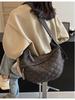 2025 Hot Style Argyle Crossbody Dumpling Bag for Women - Trendy Autumn/Winter Design