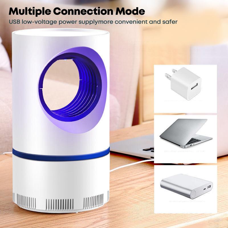 USB LED UV Mosquito Lamp Indoor Insect Proof Light Outdoor Pest Control Lamp Inhalation Mosquito Killer Phototactile Sensing