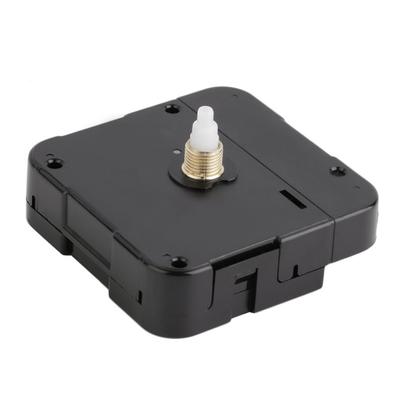Einfaches Quarz-Wanduhrwerk-Kit Schwarz mit Zeigern DIY Reparaturteile Werkzeug