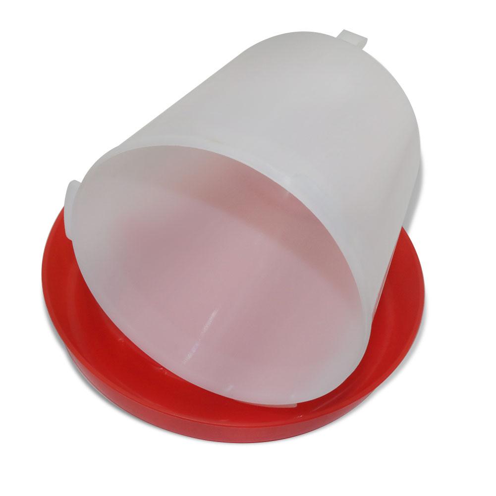 4L Chicken Coop Water Dispenser Thickened Chicken Auotmatic Waterer Dispenser Drinker Poultry Plastic Drinking Bucket Livestock