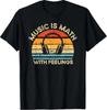 Vintage Music Is Math With Feelings T-Shirt