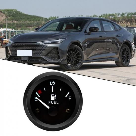 Fuel Level Gauge for Marine Use 52mm Size Compatible with Various Sensors