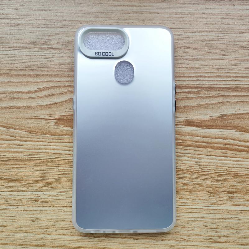 For OPPO A12 Case oppo A5S Phone Case OPPO A7N A7X Ax7 A12S F9 F9 Pro Cover Realme 2 Pro u1 Luxury Metallic Aurora Matte Cover