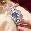 Watch Girls Bracelet Full Diamond Light Luxury Women'S Watch Fashion Simple Waterproof Quartz Watch