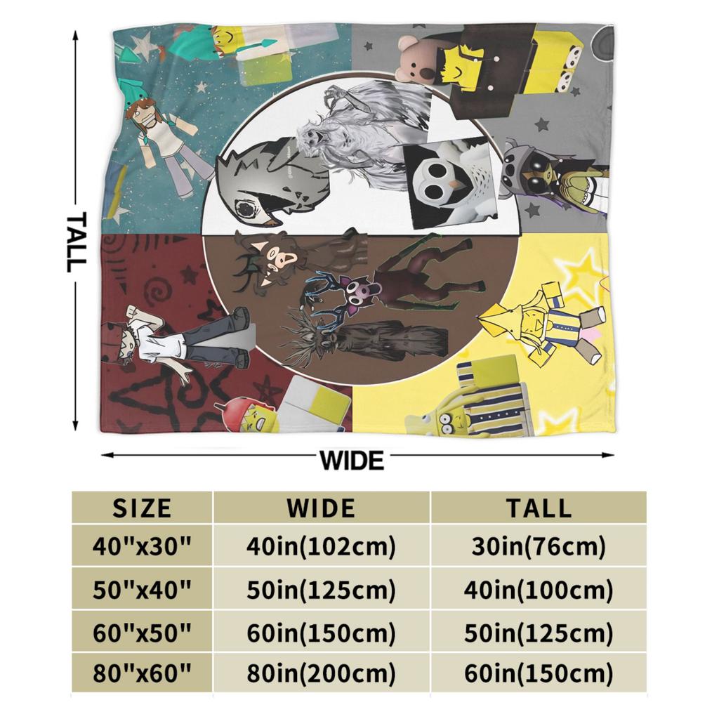 99 Nights in The Forest  Blankets Quality Warm Soft  Throw Blanket Winter Decorative Bedroom Graphic Bedspread