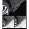 One Pair Car Side Skirt Spoiler Rocker Splitter Wing Anti-Scratch Matt Black