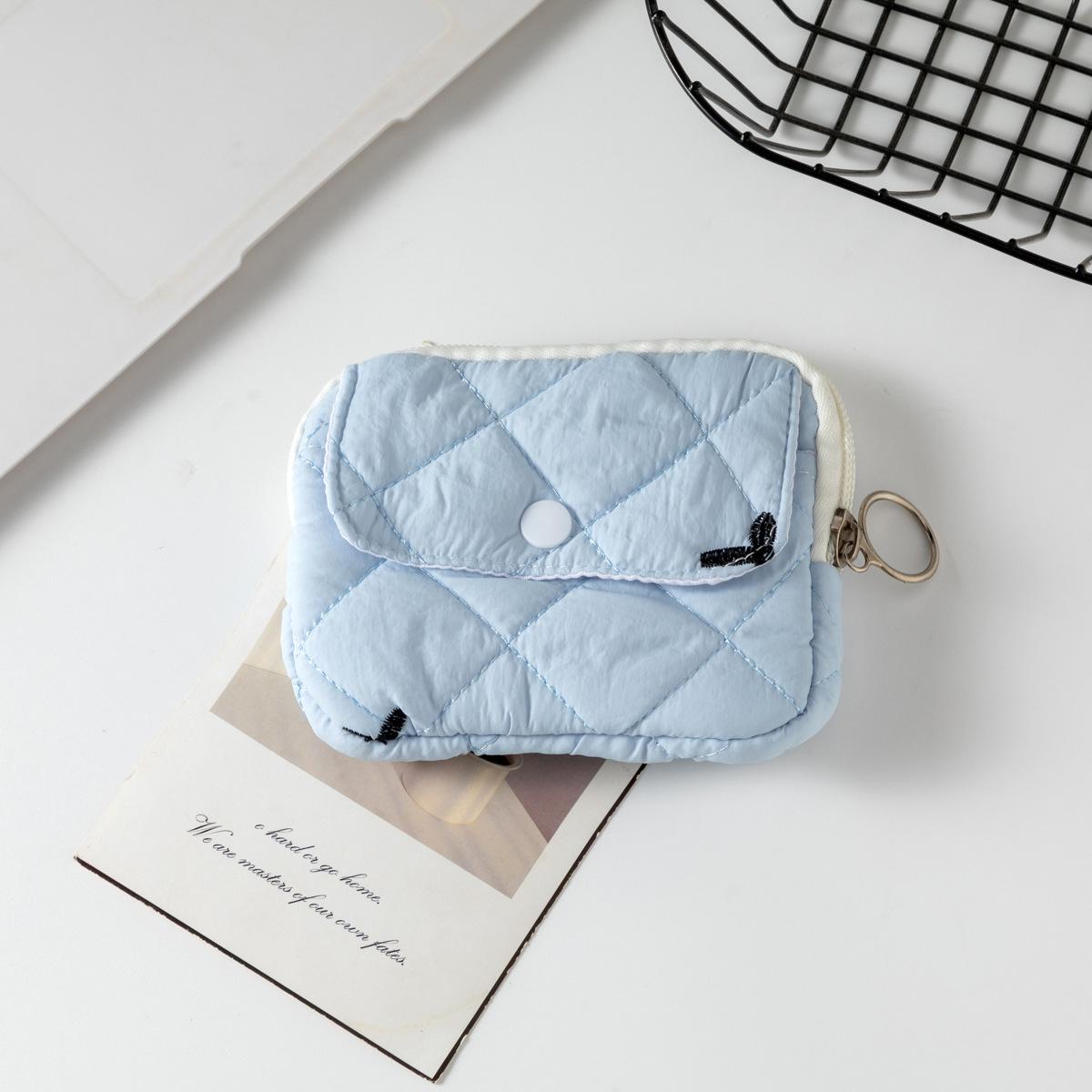 

Мини кошелек-органайзер для кредитных карт на молнии, с кольцом для ключей, маленький портативный карман на молнии для женщин и мужчин