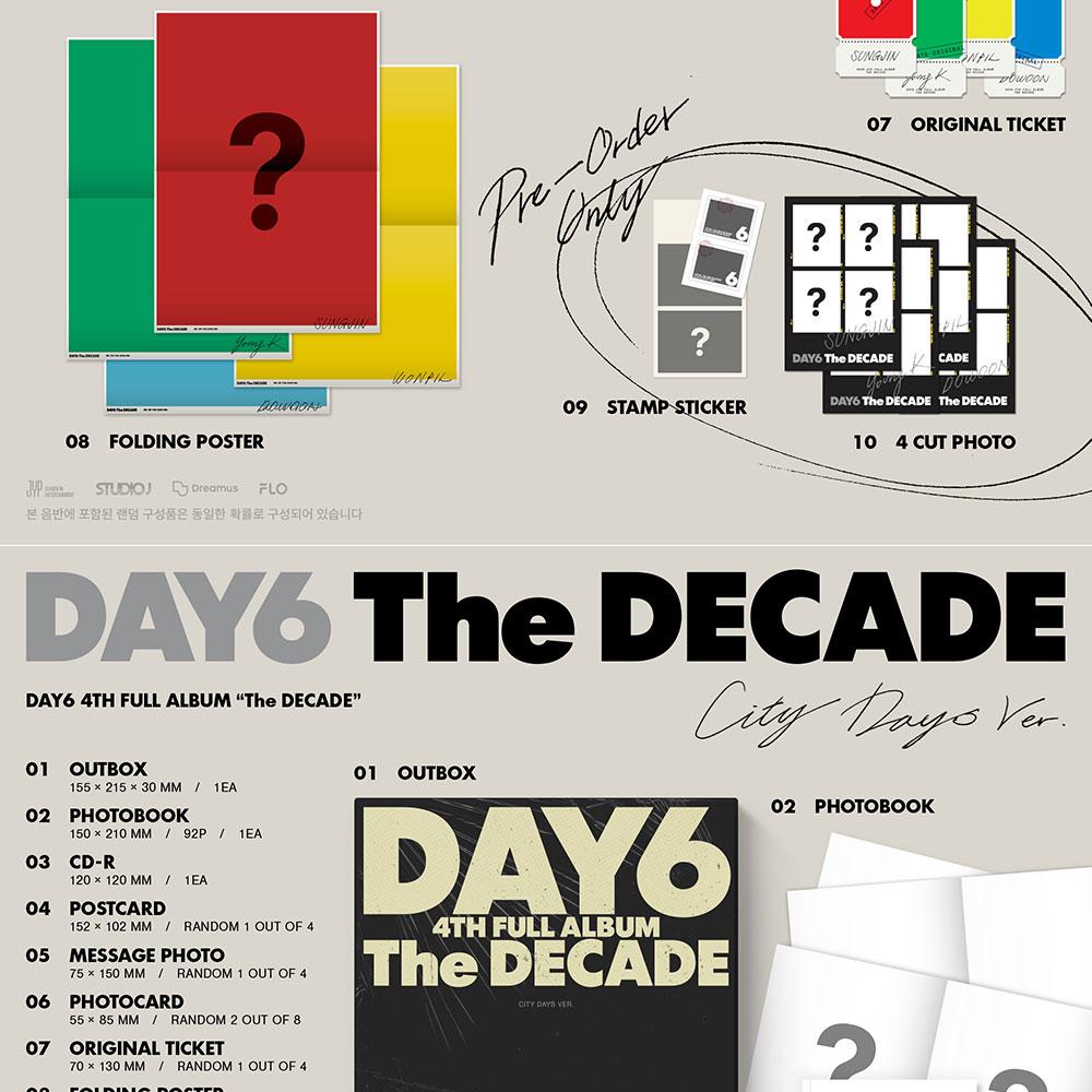 DAY6 [The DECADE] 4th Full Album