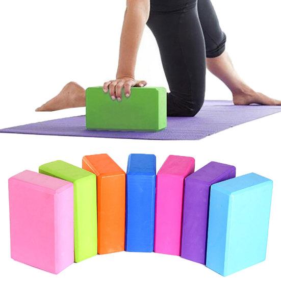 Protiskluzová pomůcka pro cvičení jógy Pilate Block EVA Foam Brick Body Strečink