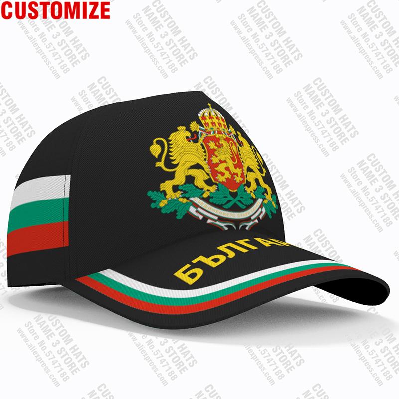 Bulgaria Baseball Cap Free 3D Custom Made Name Number Team Logo Bg Hat Fishing Bgr Country Travel Bulgarian Nation Flag Headgear