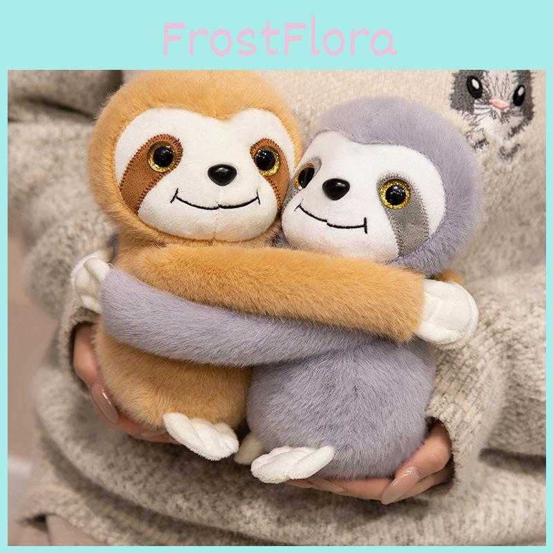 Plush Monkey Pillow Sloth Turtle Lamb Toy Comfort Doll Birthday Gift Decoration