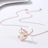 Star and Moon Unicorn Necklace Women's Fashion Light Luxury Temperament Versatile Ins Cold Style Jewelry