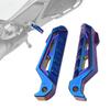 GFARDMOTO Motorcycle Footrest Pedal Passenger Footpeg CNC Aluminum Anti-Slip Rear