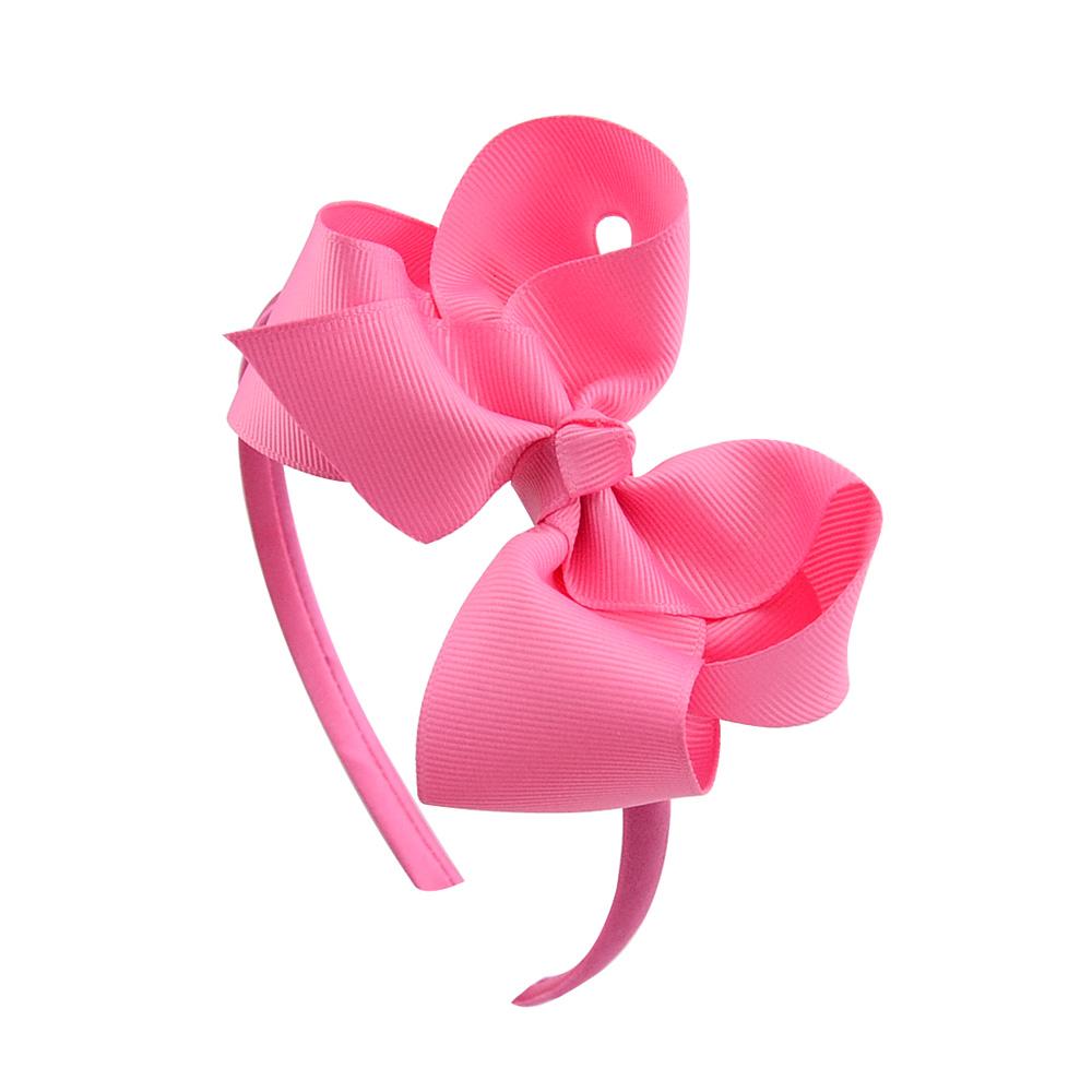 1 Pc Candy Color Cute Girls Headbands Kids Solid Bowknot Hair Bands Lovely Handmade Headwear Children Hair Accessories