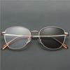 Luxury Oval Frame Photochromic Myopia Eyeglasses Unisex Negative Diopter Color Change Optical Glasses