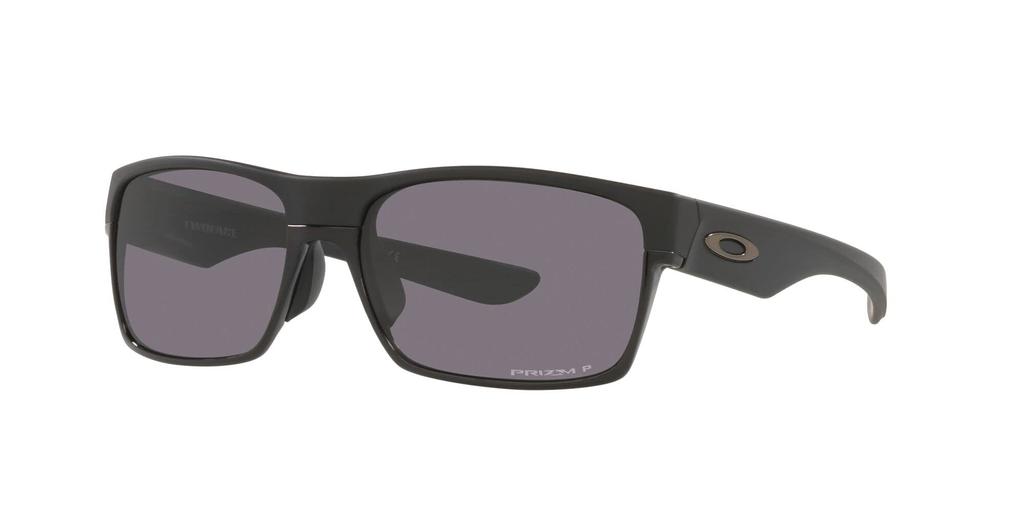 Sunglasses OO9256 Matte Gray Polarized Lens 60 [Oakley] Black/Prism