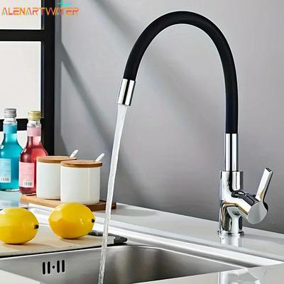 Stainless Steel Kitchen Faucet Kitchen Sink Faucet Hot Cold Water Sink Mixer Tap Colorful Hose Tap Crane Torneira