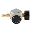 3/8in Quick Connector CO2 Mini Regulator Pressure Gauge for Soda Container Beer Keg