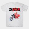 Men Black Print T-shirt Super Large TShirtSH AKIRA No-Cut Transfer Paper Print Cotton Tshirt