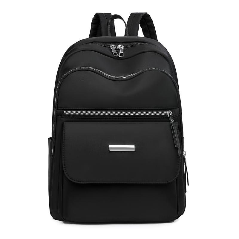 Women's Solid Color Backpack Lightweight Large Capacity Backpack