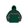 Supreme Text Stripe Zip Up Hooded Sweatshirt SUP-FW19-850