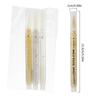 Artist Painting Illustration Metallic Crafts Markers Pens 3pcs Gold Silver White Large Capacity Acrylic Markers Highlighter Set