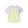 Disa Girls' Color-Block Raglan Short Sleeve T-Shirt