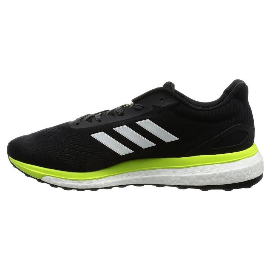 Adidas Response Super 2.0 Comfortable Versatile Non-Slip Low-Top Running Shoes Men Sneakers Black White Green BB3420