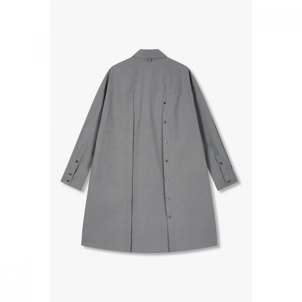 STUDIO TOMBOY Back Button Detail Tie Dress  9106141102ct 