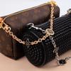 Four-Leaf Clover Luxury Decorative Bag Strap and Keychain Accessory