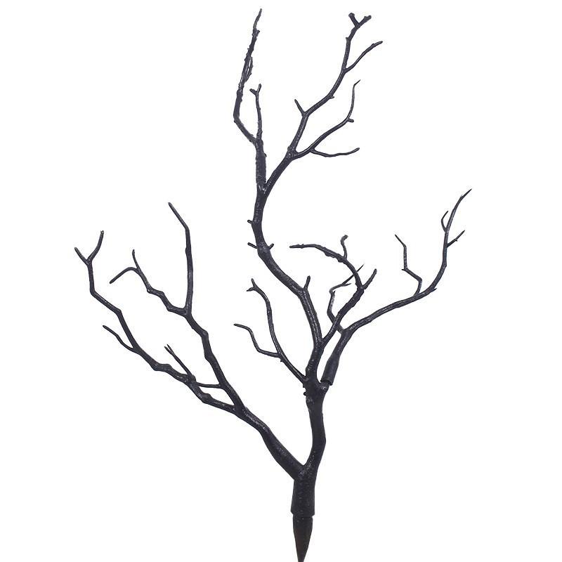 1PC 35cm Plastic Material Handmade Material Mori DIY Simulation Dry Small Branch Antlers Coral Headdress Accessories