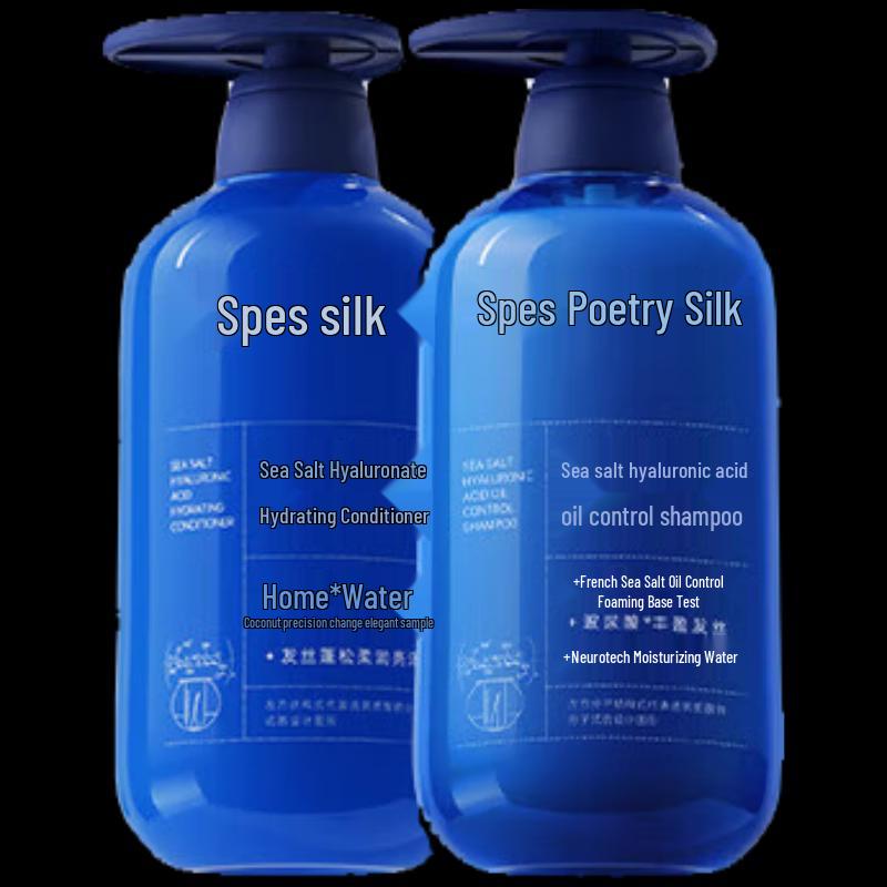 Spes Sea Salt & Hyaluronic Acid Shampoo and Conditioner Set