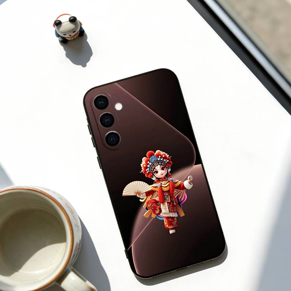 

Cute Plush Toy Phone Case For Samsung Galaxy A73,A72,A71,A70,A53,A52,A51,Others Soft Black Cover Samsung a32 4g