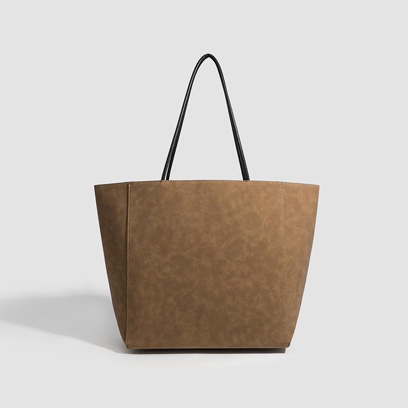 Large capacity paper handbag women's new shoulder bag fashionable versatile underarm women's bag