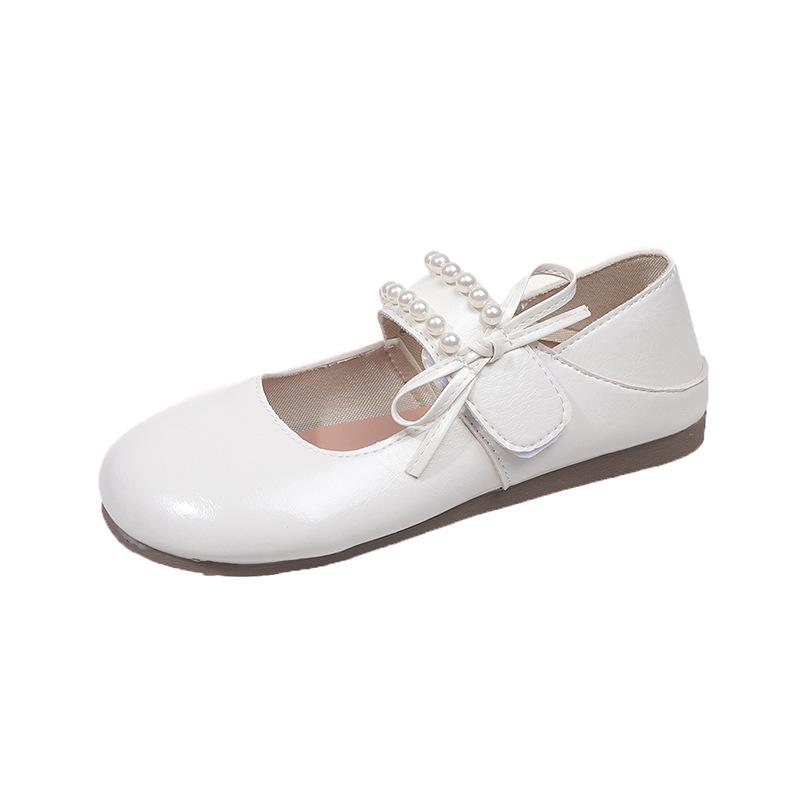 

French Mary Jane single shoes women s autumn new models with skirts, small leather shoes women s beautiful flat bottom gentle evening shoes 35