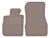 Beżowe dywaniki przednie do: BMW 8 G16 Gran Coupe (2019-2022)