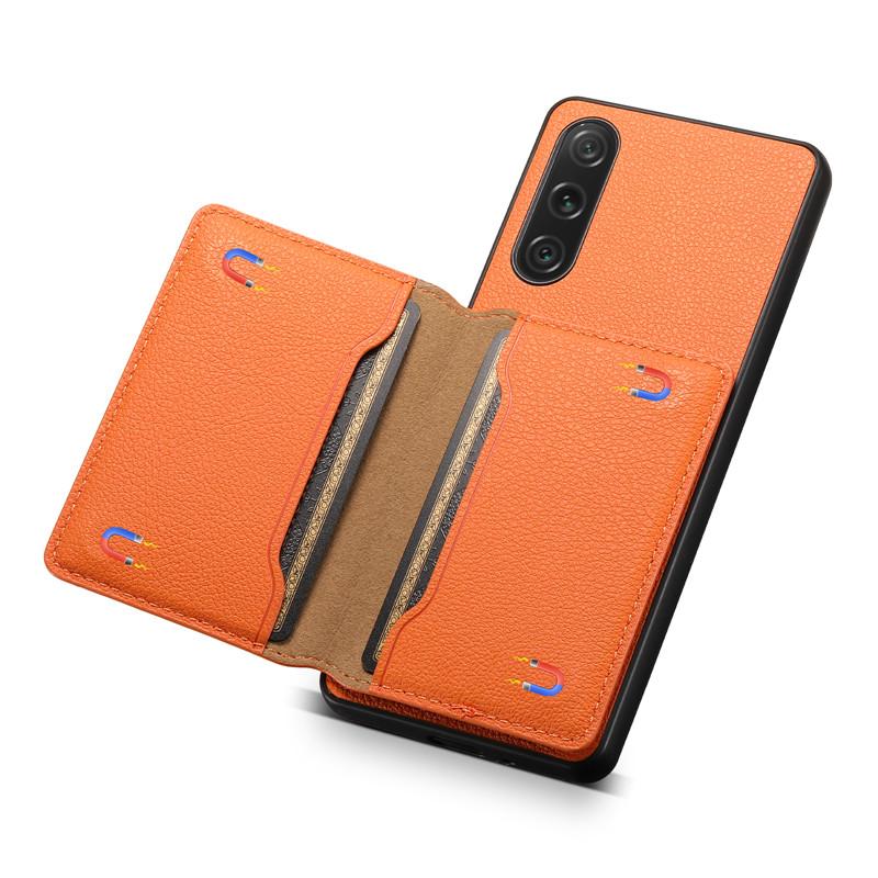 Portafoglio Multifunzione di Lusso in Ecopelle PU Custodia per Telefono Coque Per Sony Xperia 1 5 10 IV 1V 10V 5III 1VII Porta Carte Cover Guscio