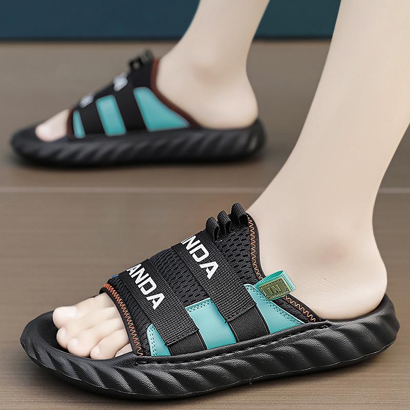 Fashion Summer Men Slippers Camouflage Design Sandals Casual Outdoor Couple EVA Slides Beach Sandals Garden Shoes Comfortable Slippers