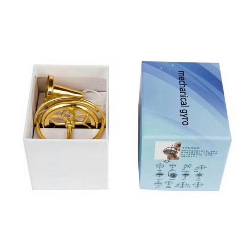 Zinc Alloy Finger Top Toy Revolving Gyroscope Stress Reliever Toy as Gifts
