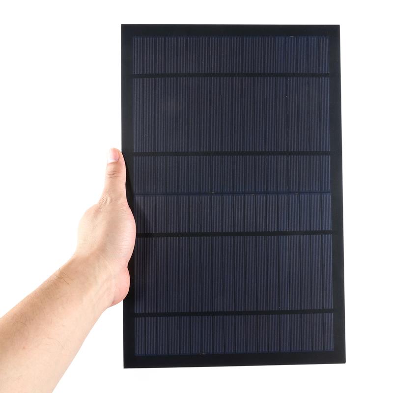 

6 В 9 В 18 В солнечная панель наружное DIY зарядное устройство портативное 2 Вт 6 Вт 10 Вт солнечная батарея USB внешний аккумулятор для мобильного телефона походов кемпинга