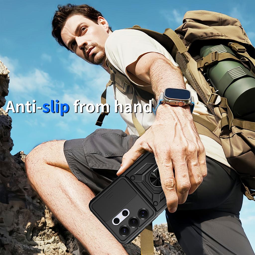 Shock Resistant Stand Funda Case for Samsung Galaxy S25 Ultra S26 Plus S24 FE S23 S22 A17 5G A56 A36 A16 A15 A35 A15 Covers