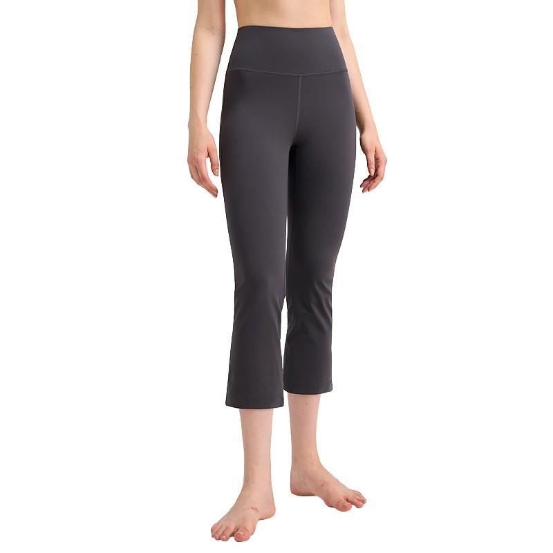 Girls High Waist Flared Leggings Yoga Running Dance Sport Winter Stretchy Quick Dry Athletic Pants
