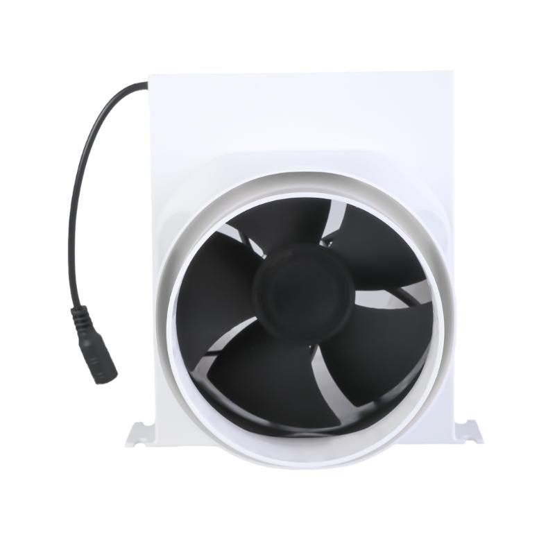 110mm In Line Air Blower 12V Ventilation Blower In Line Marine Bilge Strong Engine Ventilation Fan Bilge Air Blower Fan