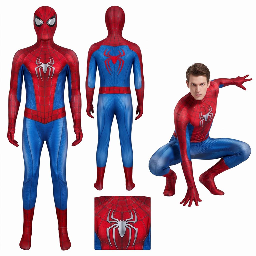 Cosplay Costume with Full-Coverage Lens Jumpsuit, One-Piece Bodysuit for Role Play
