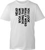 Funny Unisex T Shirt Slogan Graphic Tee Novelty Humour Present Summer Top Black