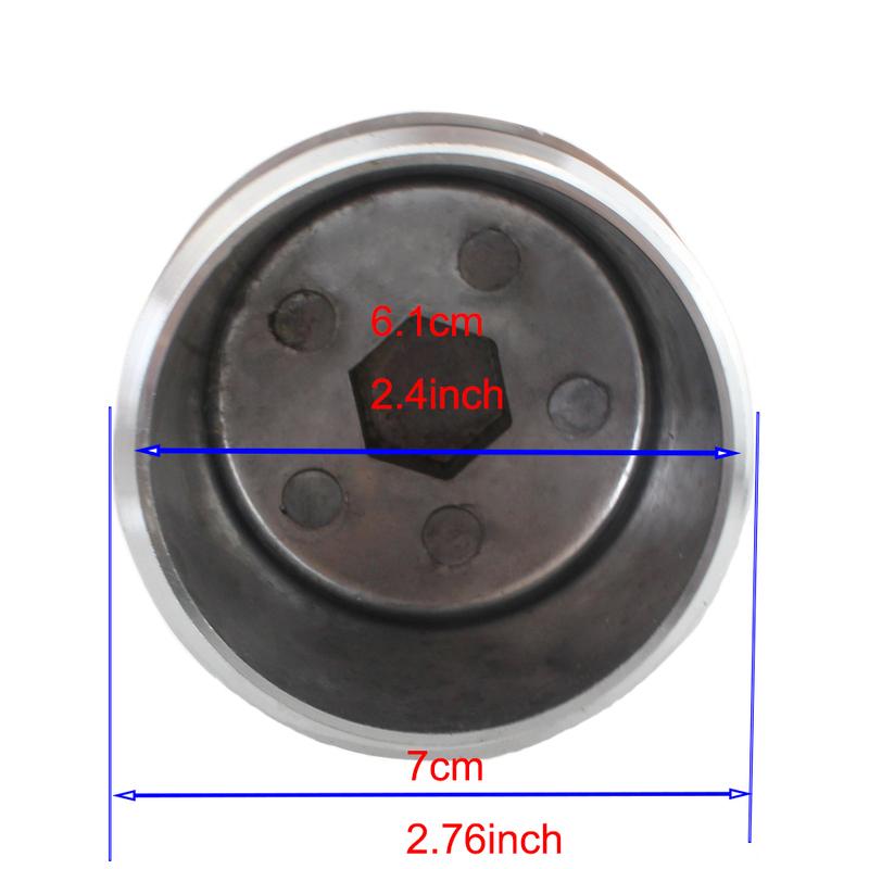 55593189 Car Aluminum Engine Oil Cooler Filter Cap fit for Chevy Chevrolet Cruze Sonic Trax Buick Encore 1.4L 55353325 5650963