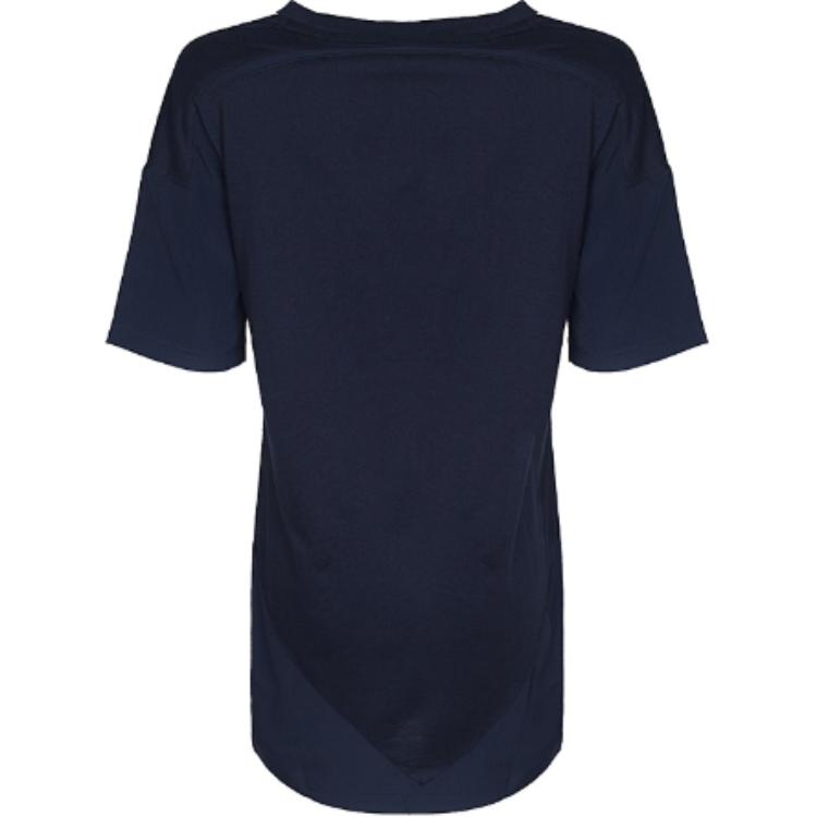 adidas Vestido Original de Manga Corta para Mujer Azul CG1565