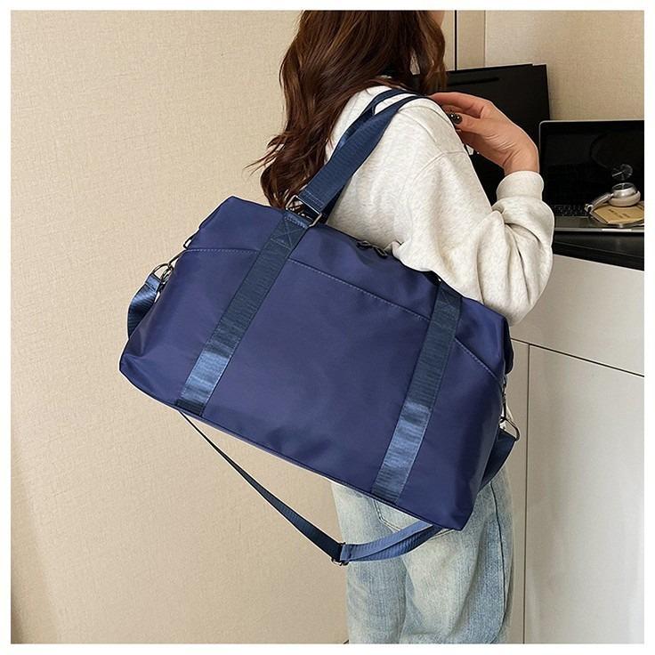 Borsa sportiva e per il fitness, borsa a mano, borsa a spalla, borsa a tracolla, impermeabile, grande capacità, borsa da viaggio, con separazione asciutto/bagnato